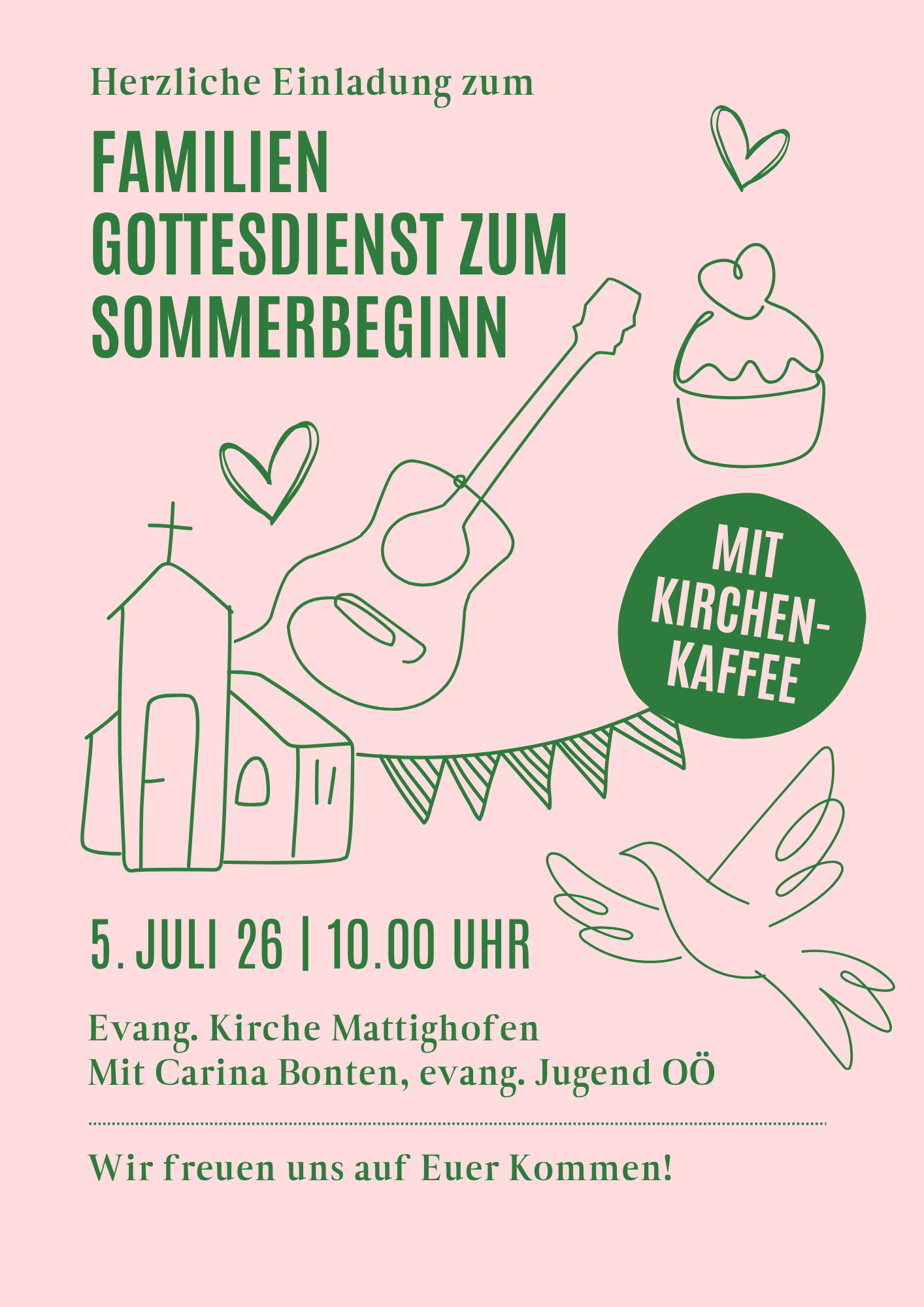 Familiengottesdienst zum Sommerbeginn